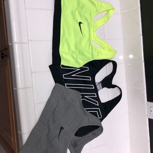 Nike sports bras